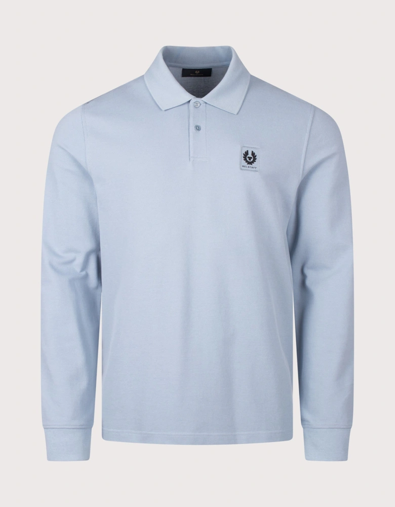 Regular Fit Belstaff Long Sleeved Polo Shirt