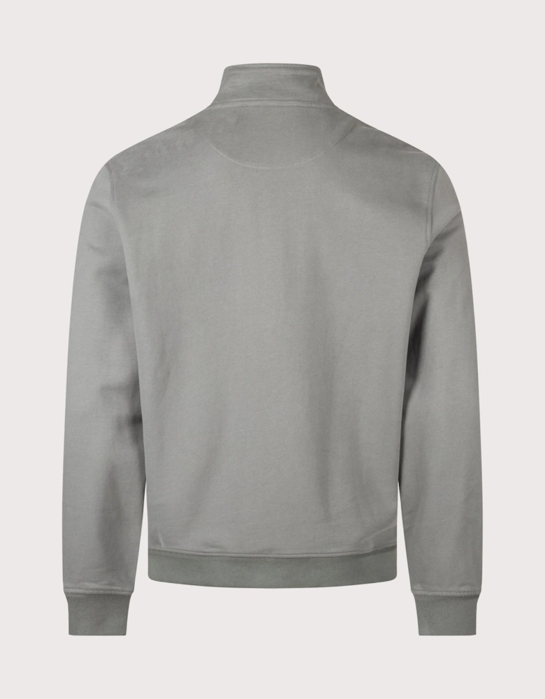 Regular Fit Belstaff Quarter Zip Sweatshirt