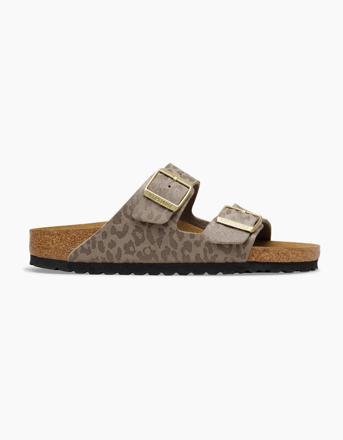 Birkenstock Arizona Synthetics Womens Sandals - Leo Grey Taupe