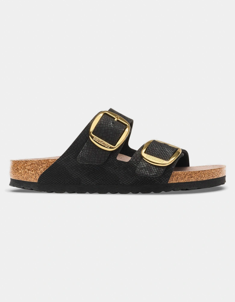 Birkenstock Arizona Big Buckle Synthetics Womens Sandals - Python Black