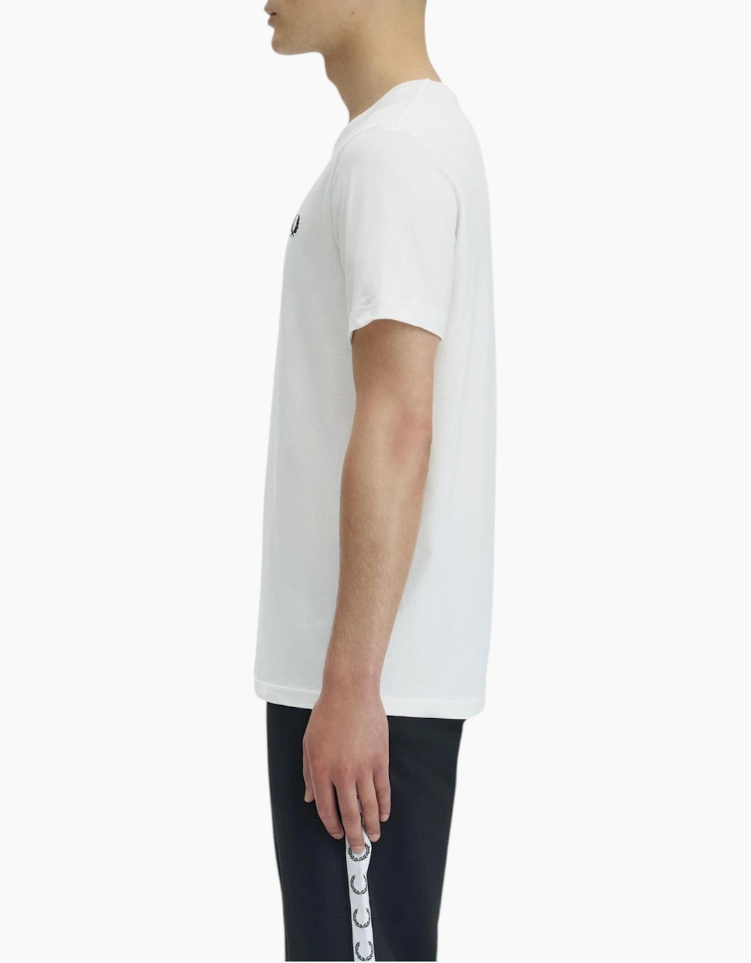 Fred Perry Mens T Shirt Ringer Crew Neck Short Sleeve Summer Tee