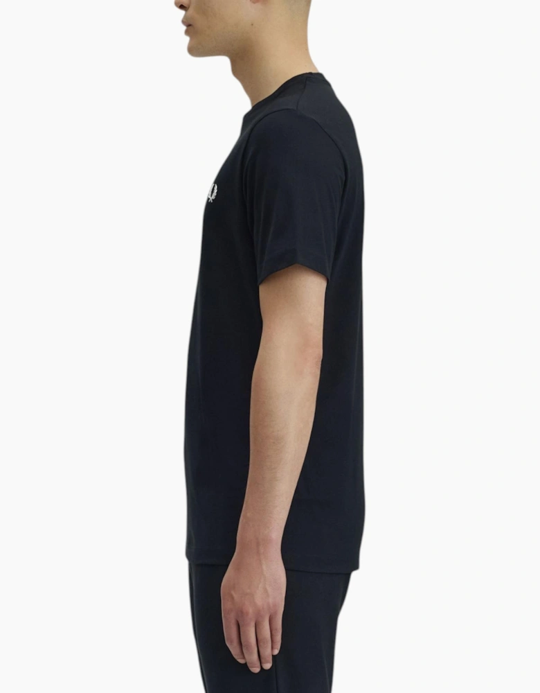 Fred Perry Mens T Shirt Ringer Crew Neck Short Sleeve Summer Tee