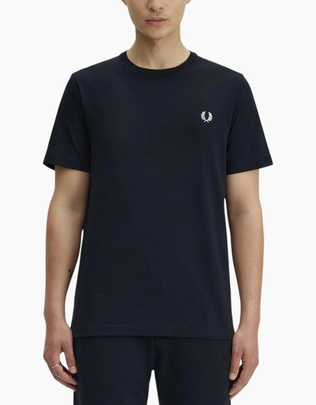 Fred Perry Mens T Shirt Ringer Crew Neck Short Sleeve Summer Tee