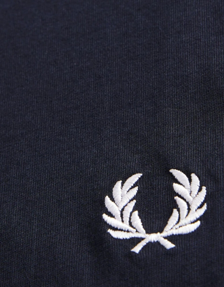 Fred Perry Mens T Shirt Ringer Crew Neck Short Sleeve Summer Tee