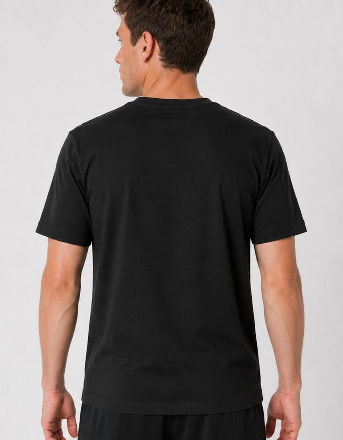Nike Air Jordan Mens Large Jumpman Logo T-Shirt in Black
