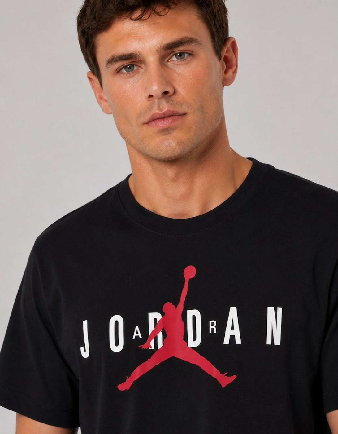 Nike Jordan Mens Jumpman Logo T-Shirt in Black