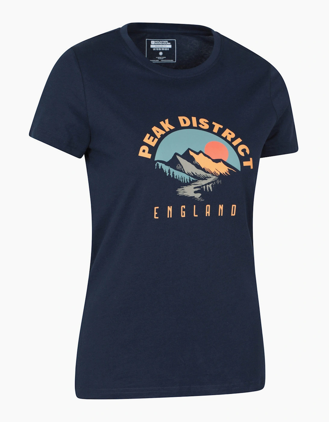 Mountain Warehouse Womens/Ladies Peak District Mountain Scene T-Shirt