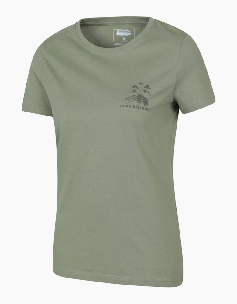 Mountain Warehouse Womens/Ladies Peak District Mountain Scene T-Shirt