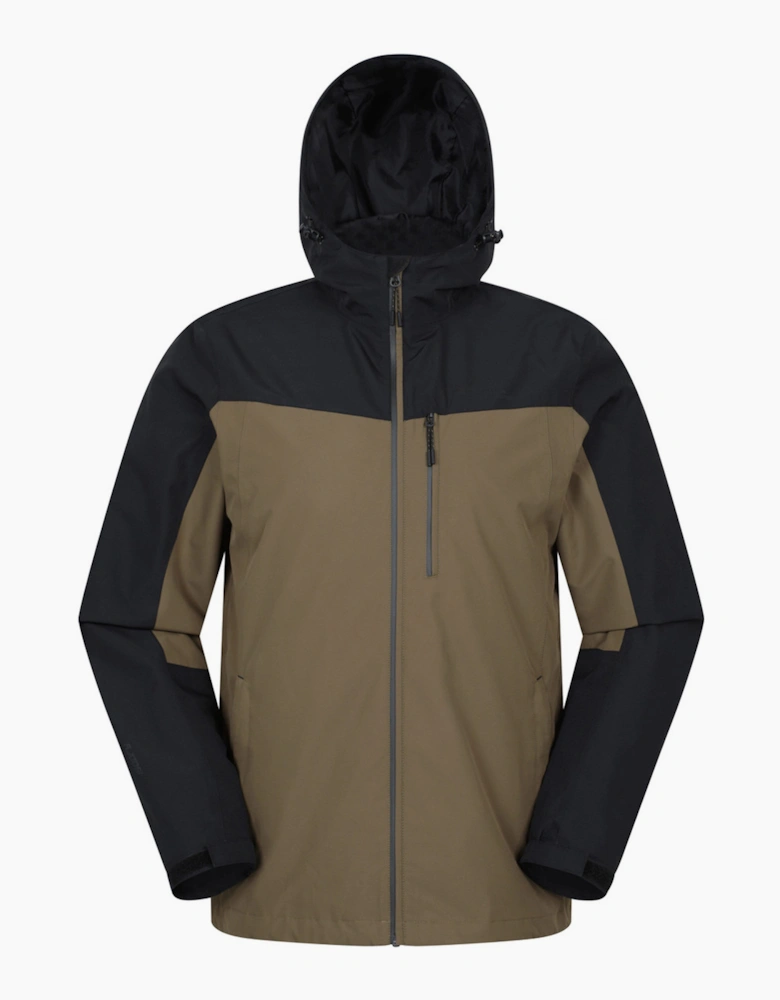 Mountain Warehouse Mens Brisk Extreme Colour Block Waterproof Jacket