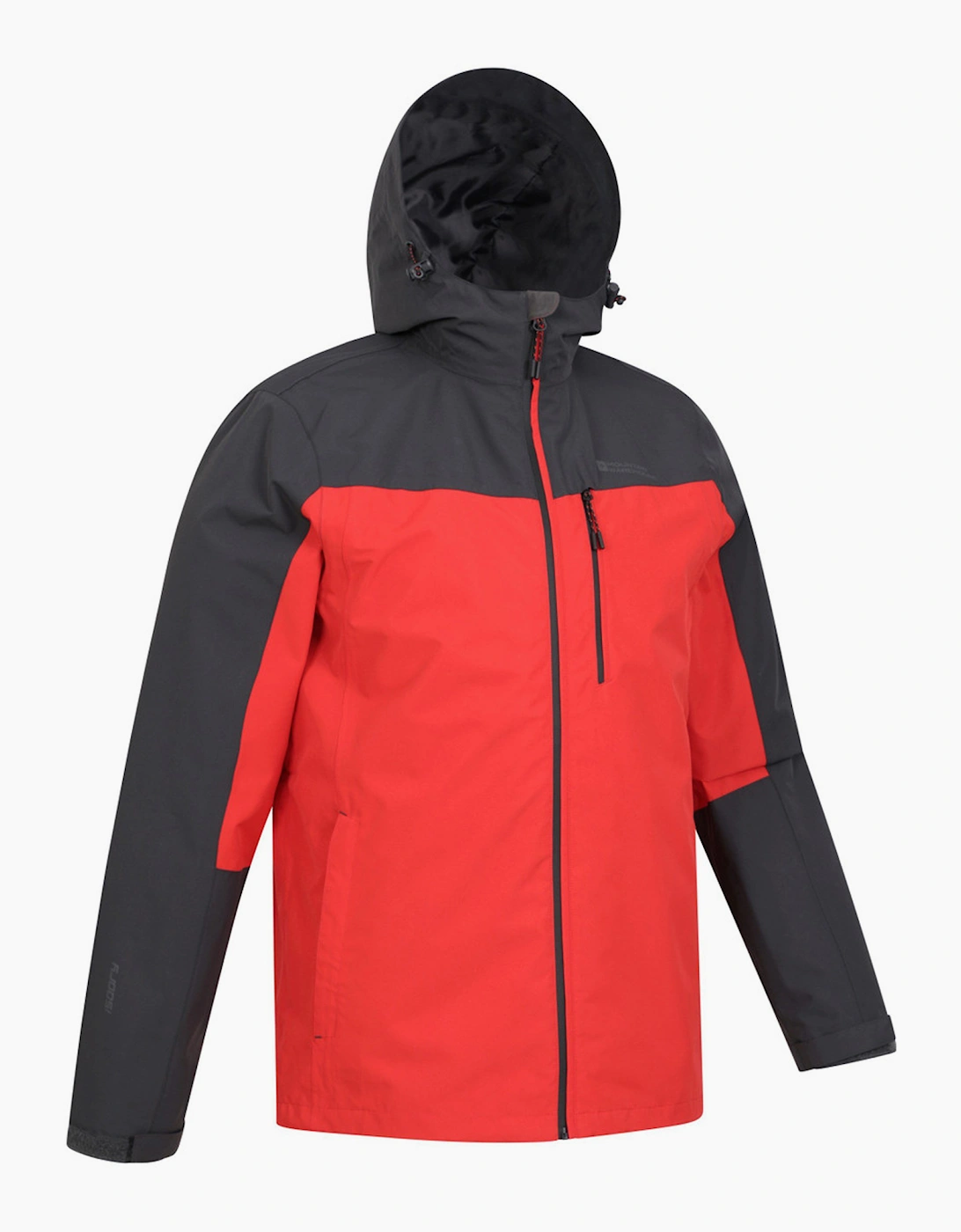 Mountain Warehouse Mens Brisk Extreme Colour Block Waterproof Jacket