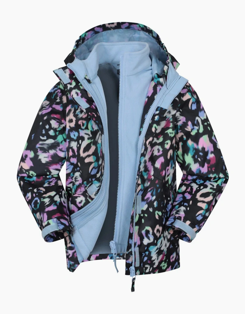 Mountain Warehouse Childrens/Kids Aries Printed 3 in 1 Jacket