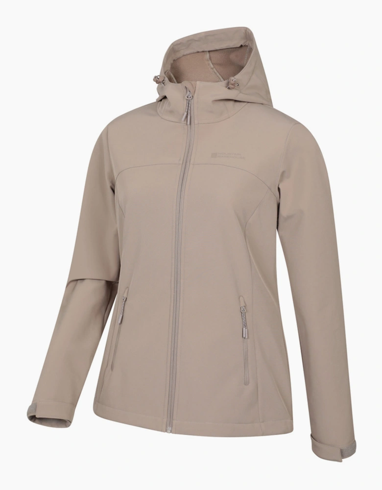Mountain Warehouse Womens/Ladies Exodus Water Resistant Soft Shell Jacket