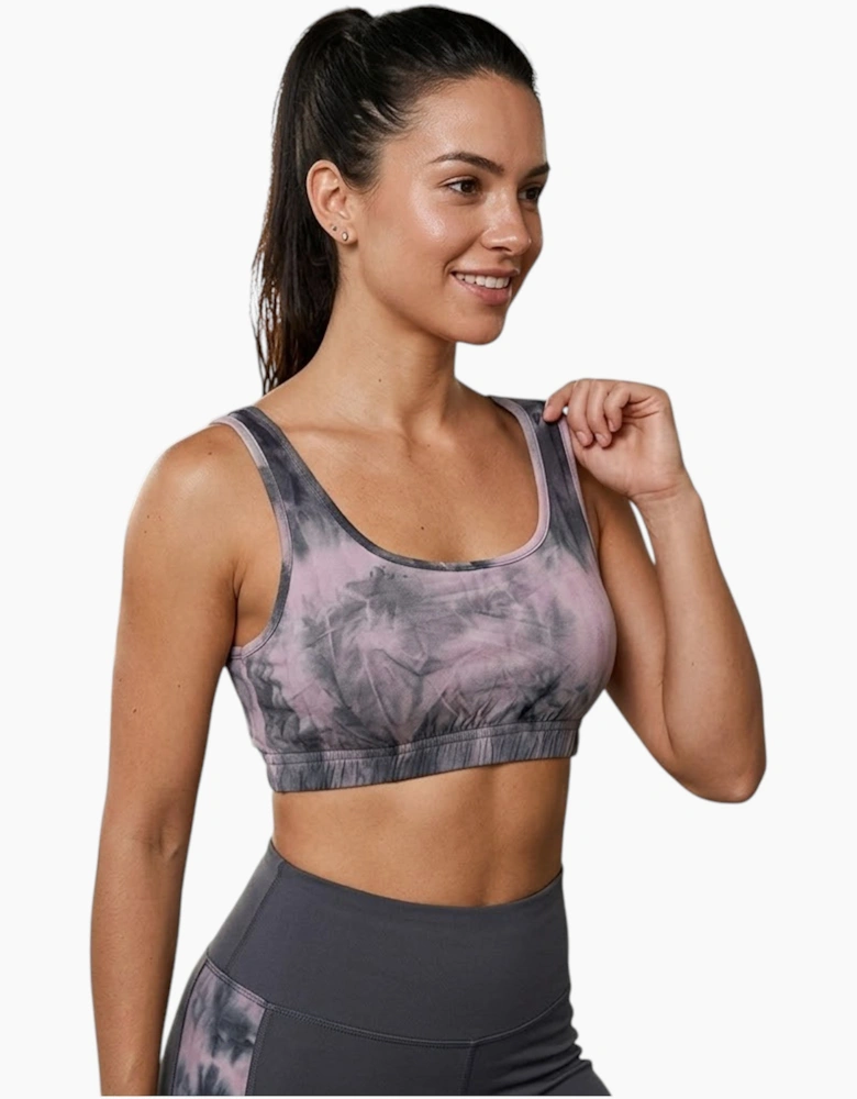 BRAVE SOUL Womens Sports Bra Seamless Stretch Comfort Ladies Slim Crop Top Vest