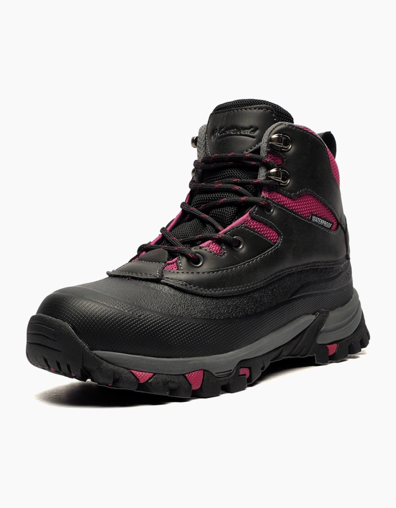 Cotswold Calmsden Waterproof Memory Foam Womens Hiking Boots Black / Berry