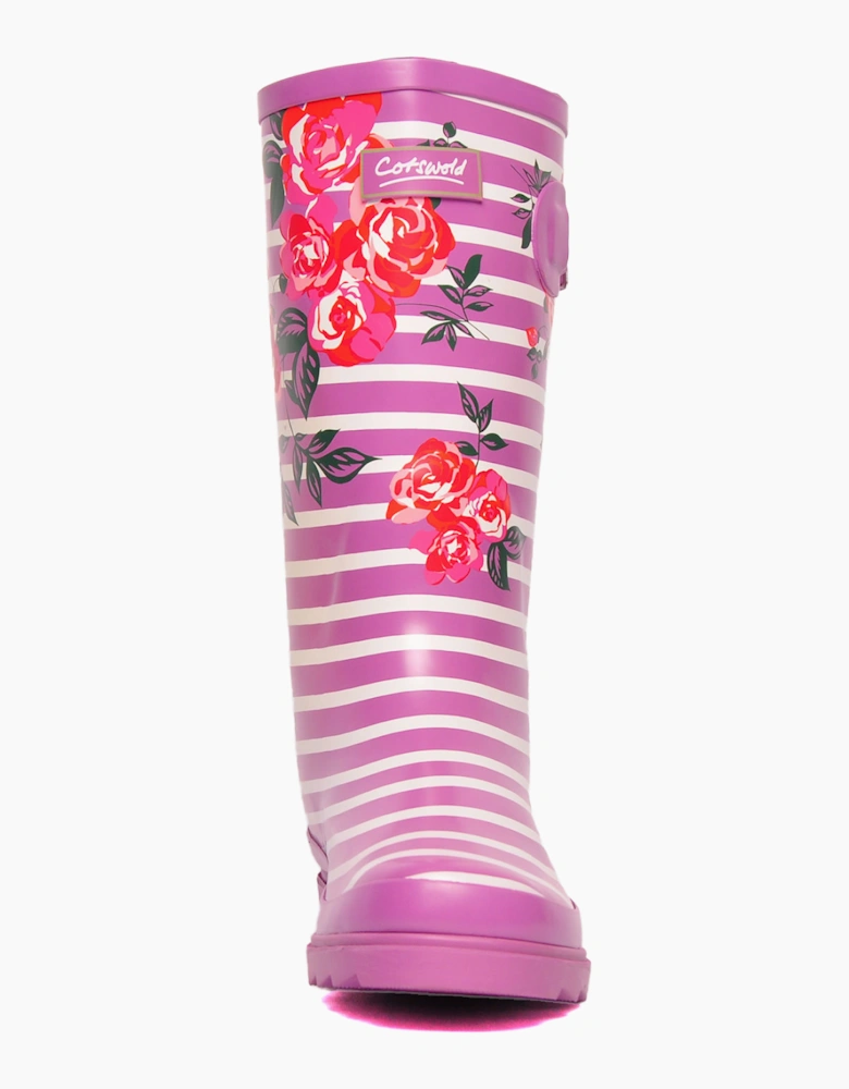 Cotswold Chilson Waterproof Memory Foam Womens Pink / Purple / Floral