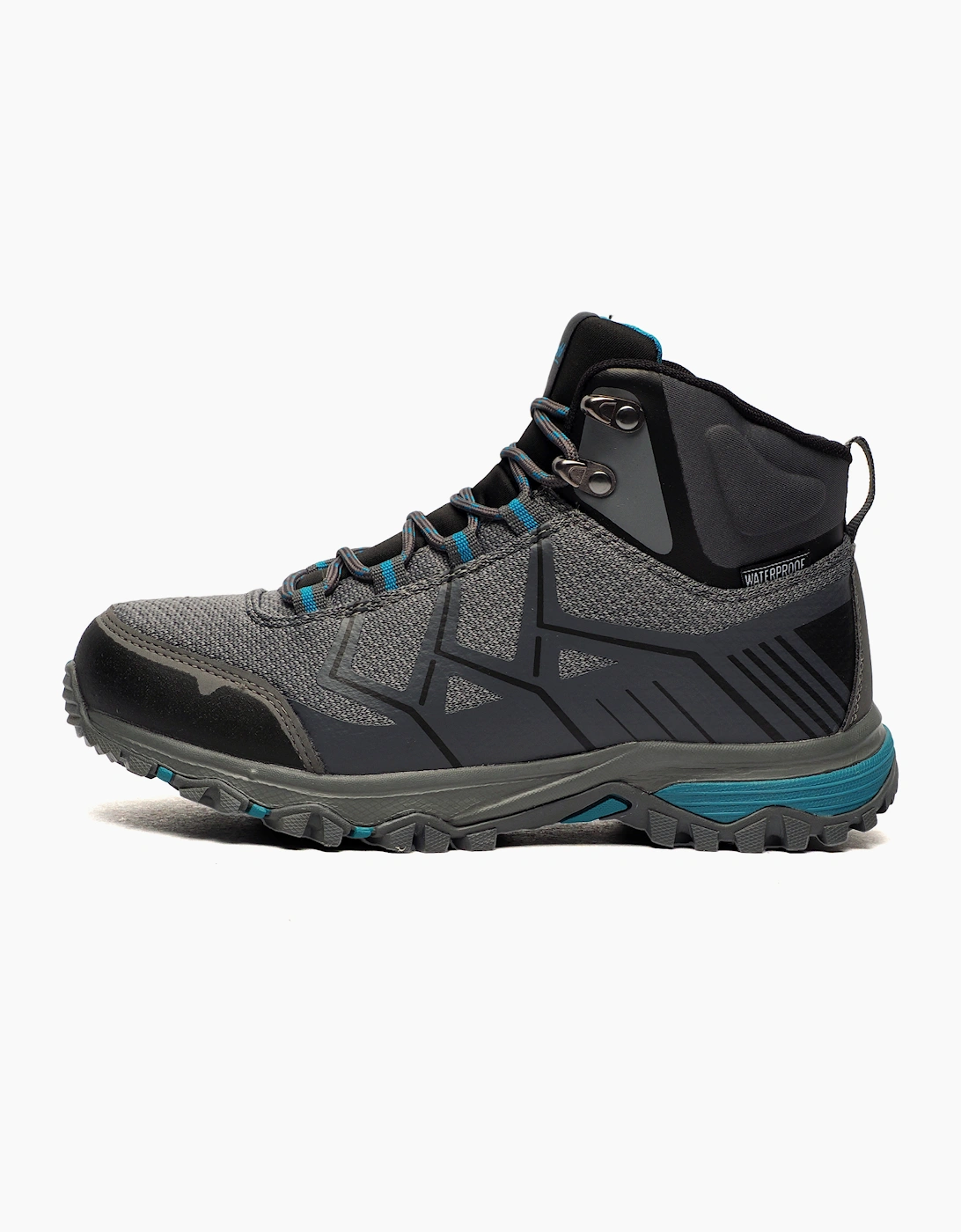 Cotswold Women's Cotswold Wychwood Mid Waterproof Womens Hiking Boots Grey / Blue - Grey/Multi