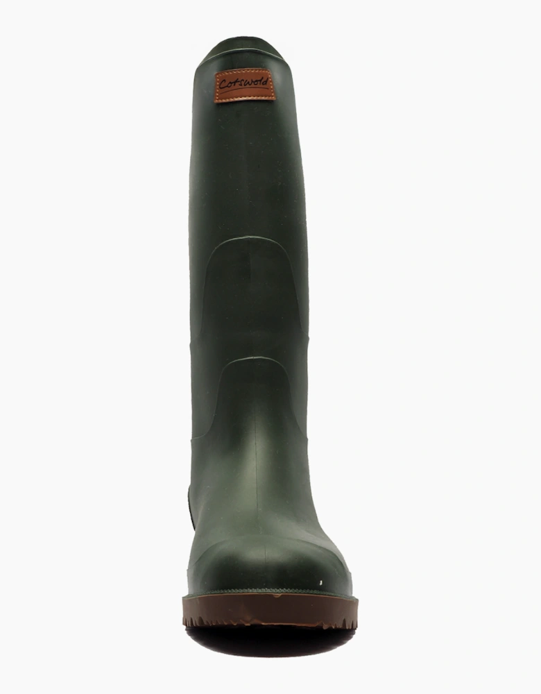 Cotswold Pendock Signature Waterproof Wellington Boots Green