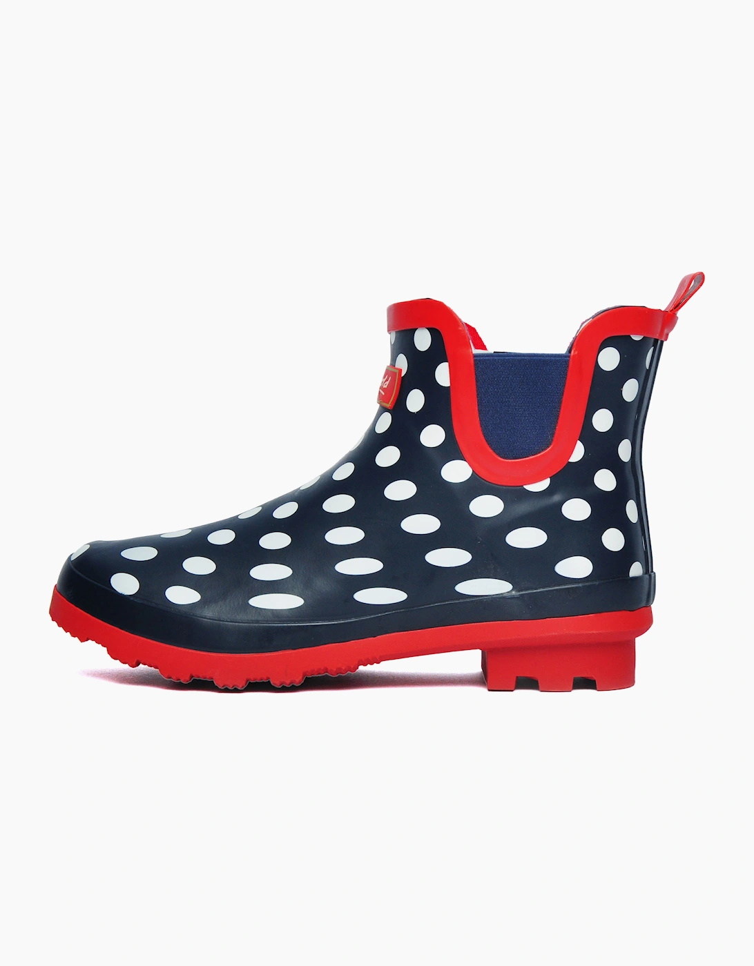 Cotswold Blakney Waterproof Wellington Womens Navy / White / Red