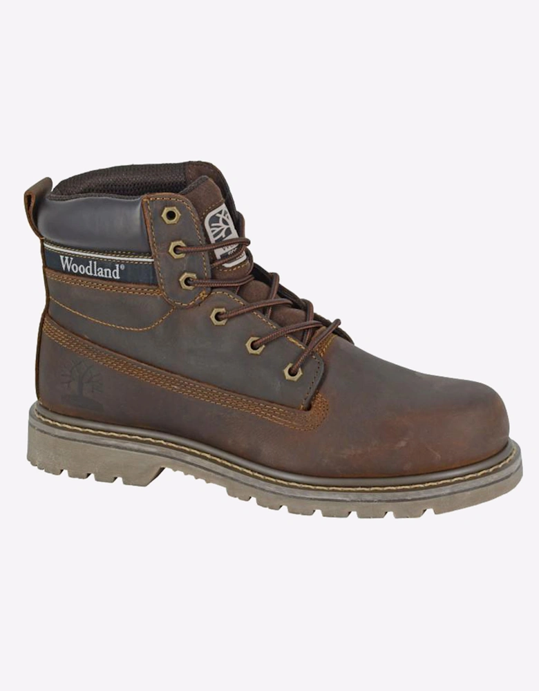Woodland Warwick Utility Mens Boots Brown