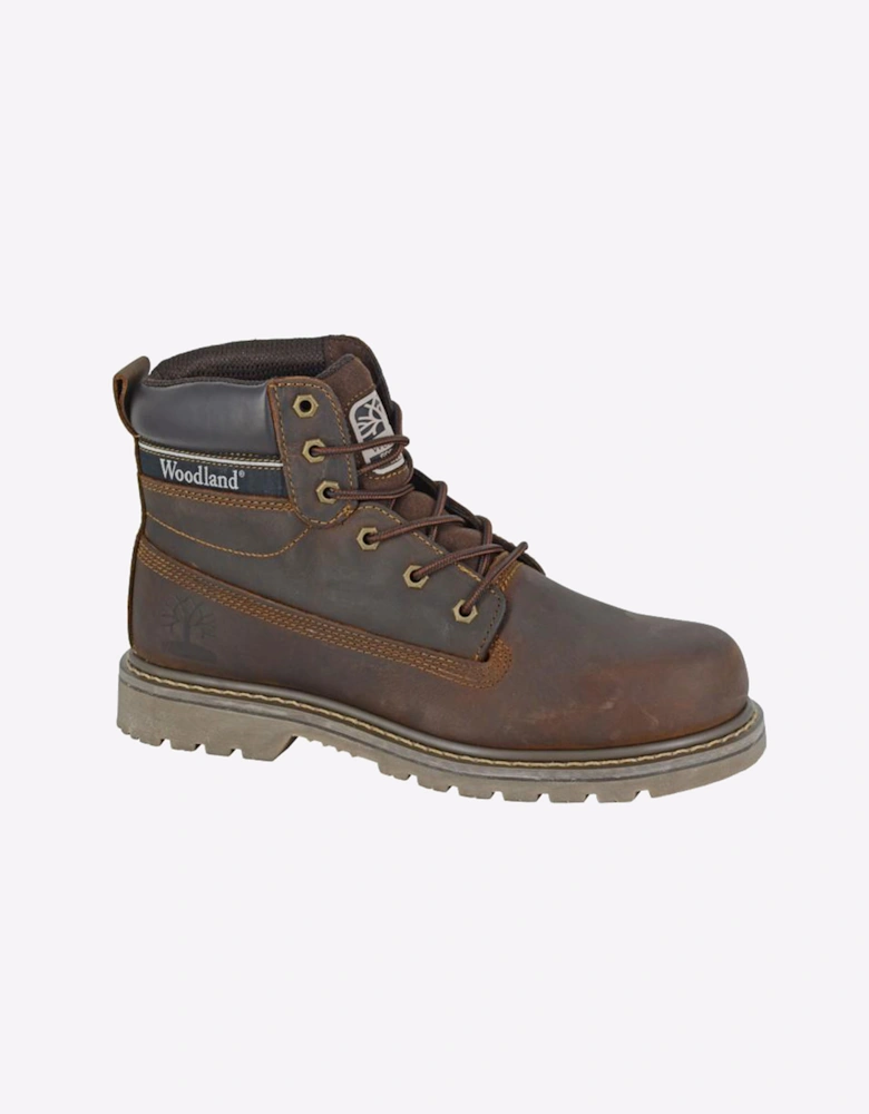 Woodland Warwick Utility Mens Boots Brown