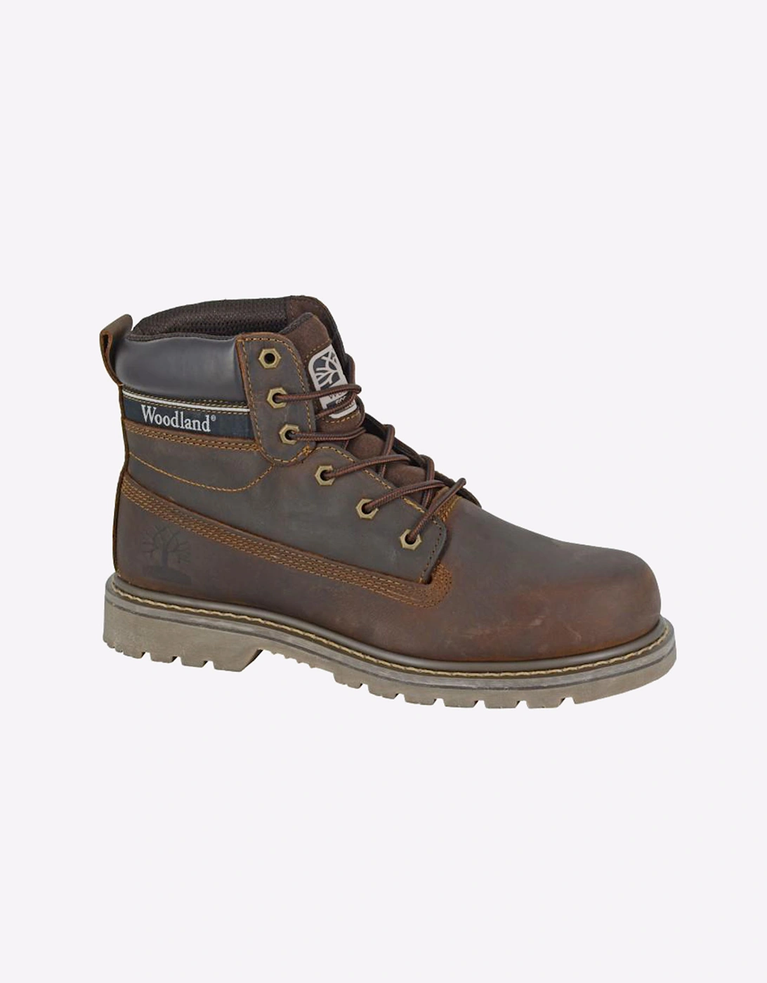 Woodland Warwick Utility Mens Boots Brown