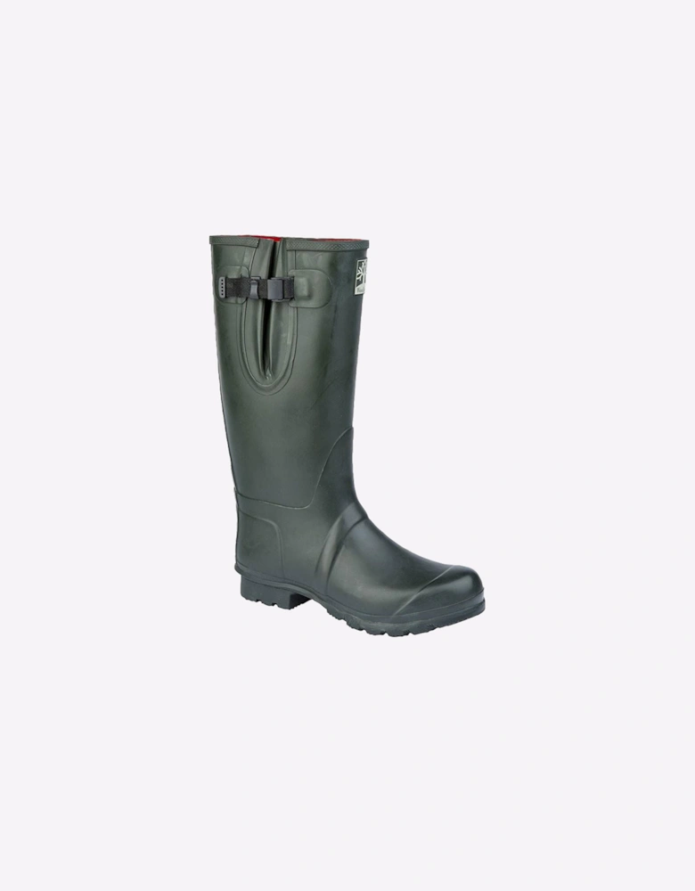 Woodland Darwin Neoprene Insulated Unisex Wellingtons Green