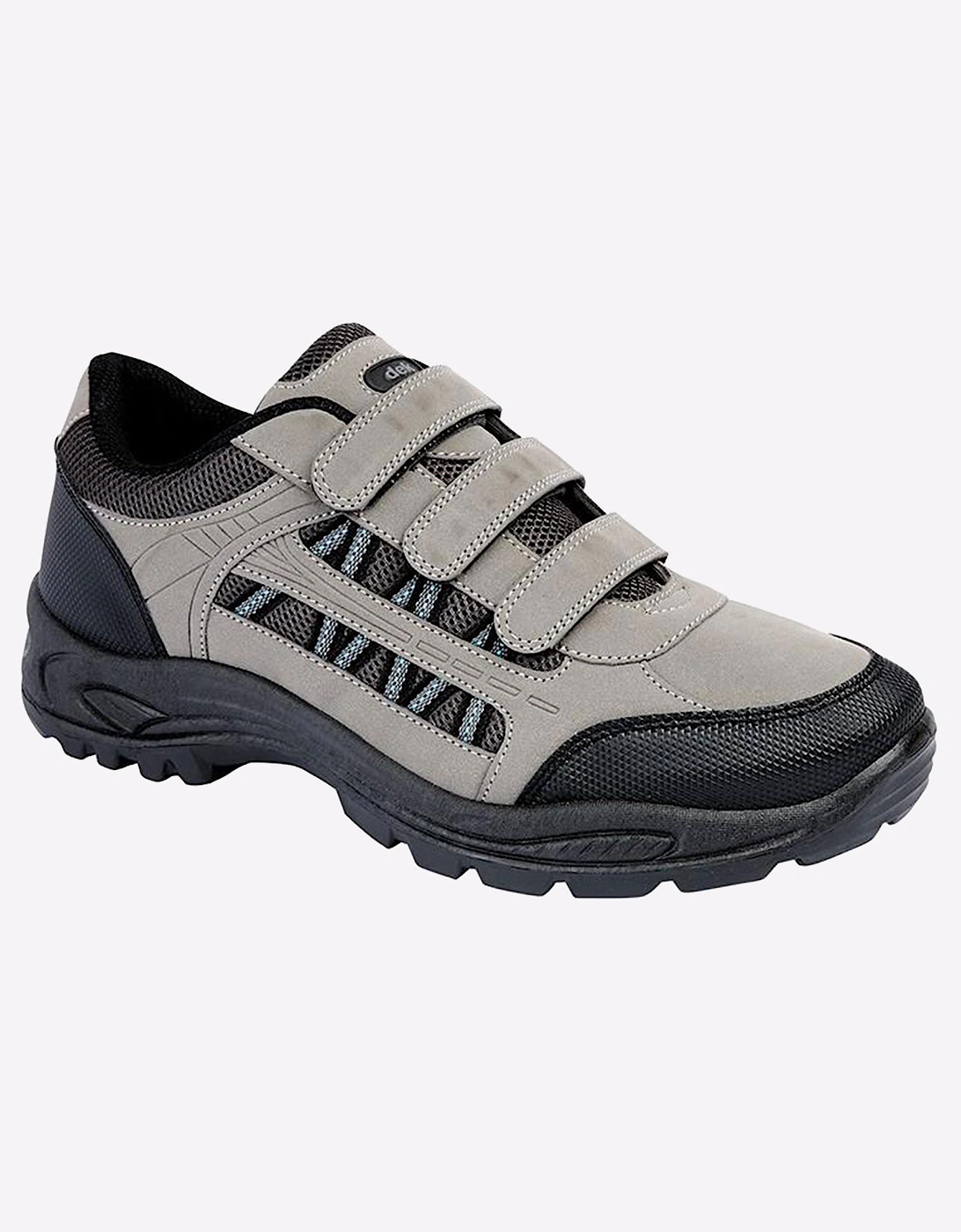 Dek Ascend Trek Mens Trail Shoes Grey/Black/Blue