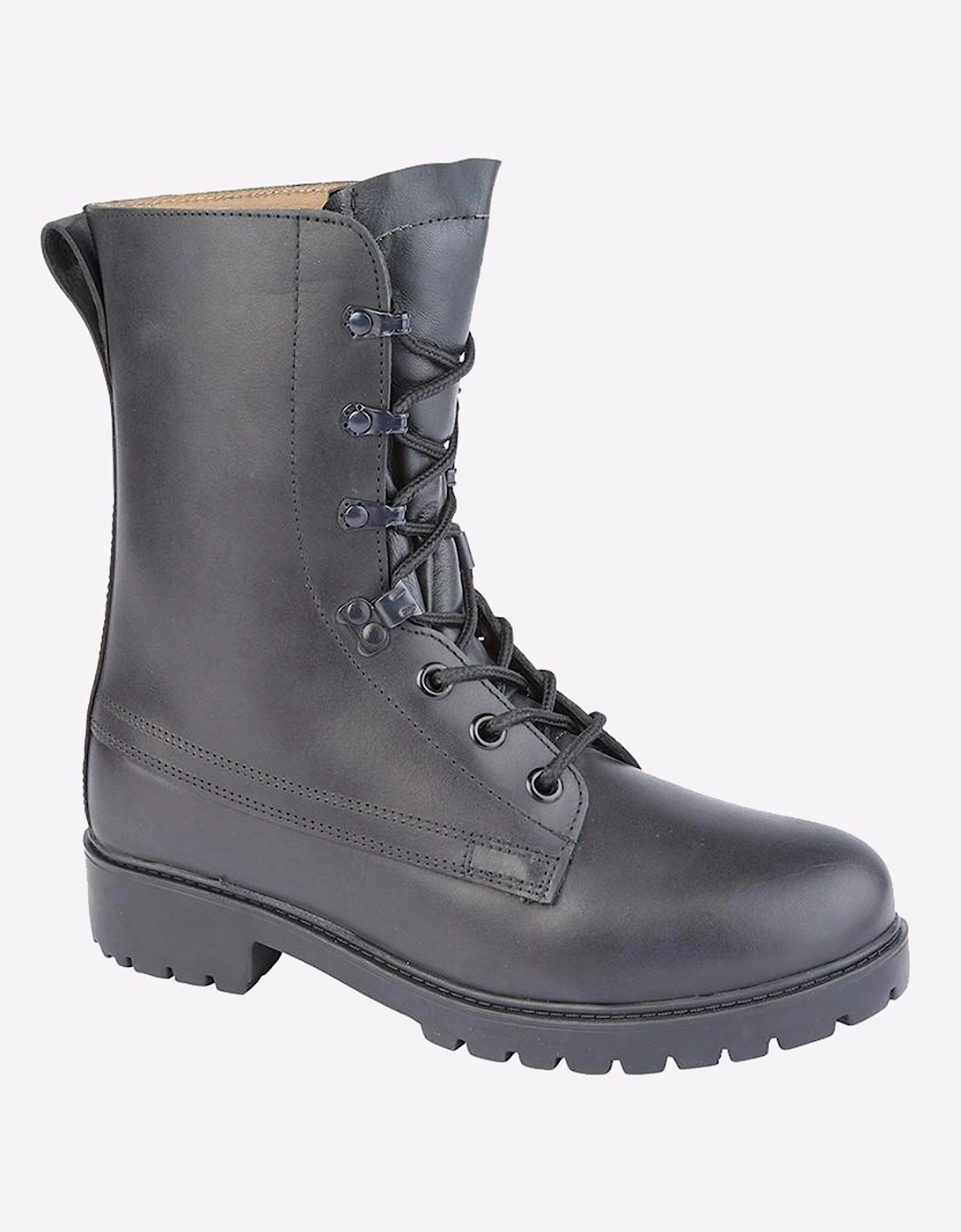 Grafters Assault Mens Leather Boots Black