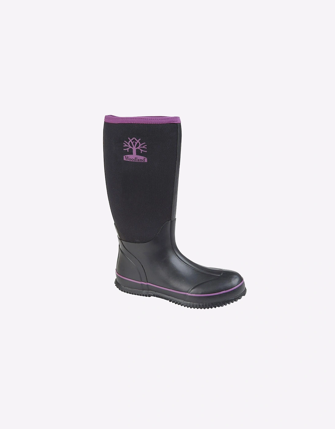 Woodland Newry Neoprene Wellington Womens Black