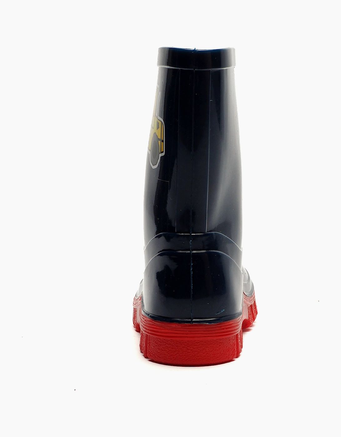 Stormwells Digger Wellingtons Kids Navy Blue/Red