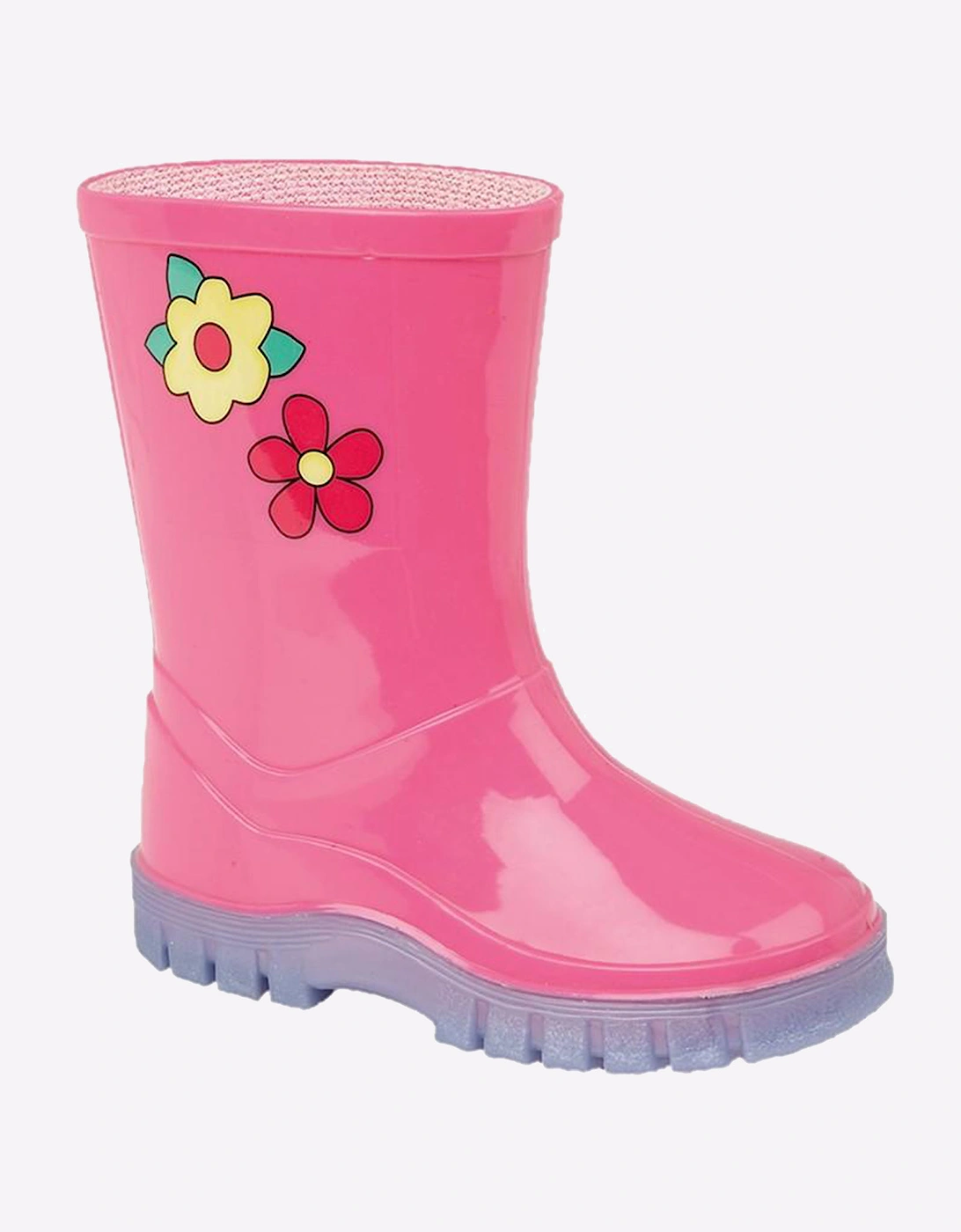 Stormwells Puddle Wellingtons Kids Pink/Lilac