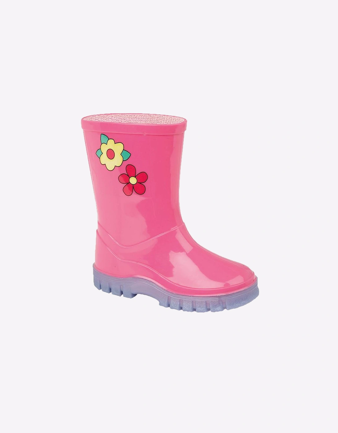 Stormwells Puddle Wellingtons Kids Pink/Lilac
