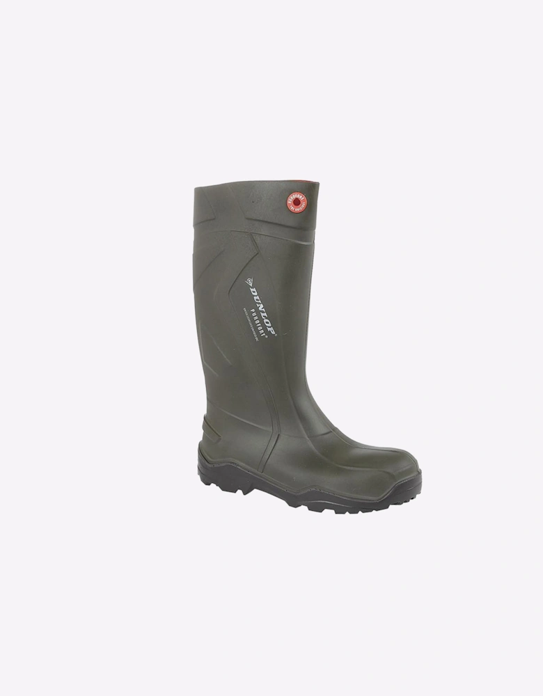 Dunlop Purofort+ Mens Wellingtons Green