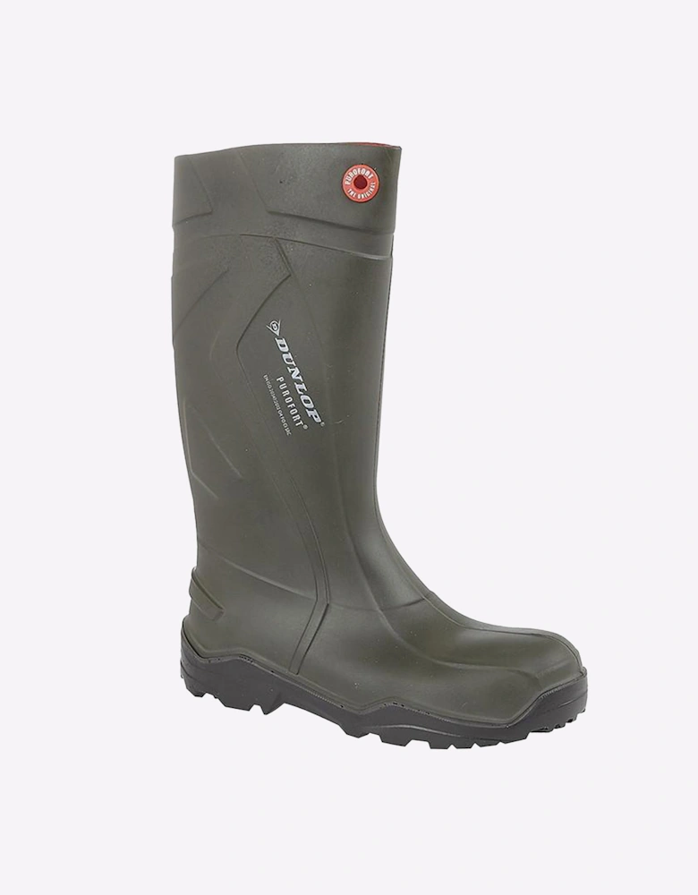Dunlop Purofort+ Mens Wellingtons Green