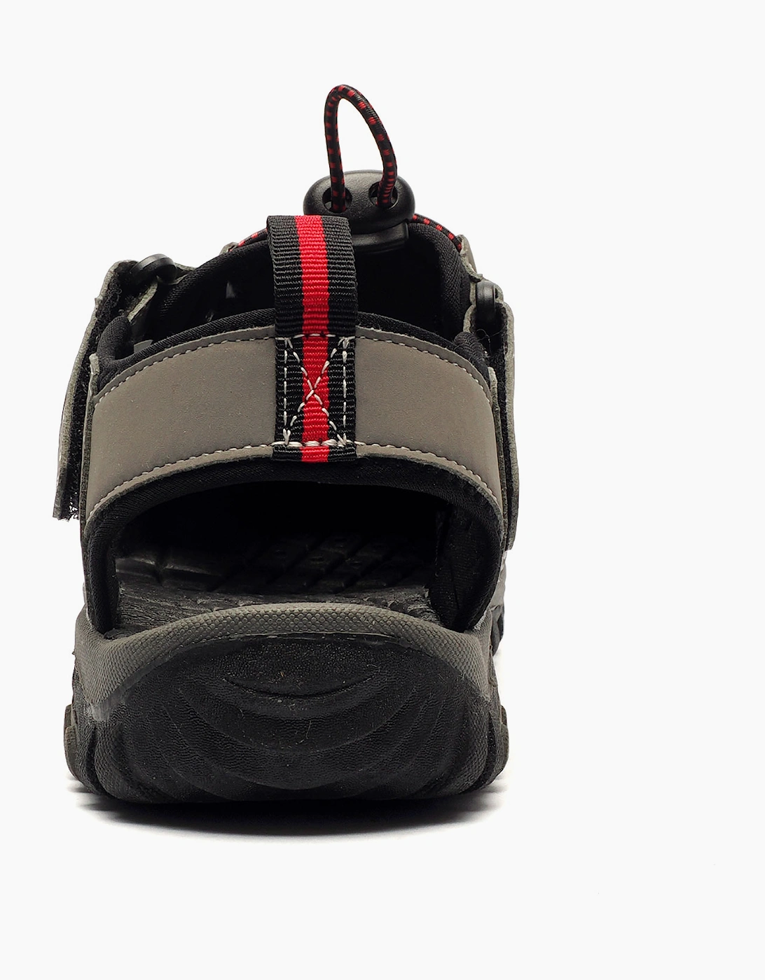 PDQ Romper Trail Sandal Mens Grey/Red