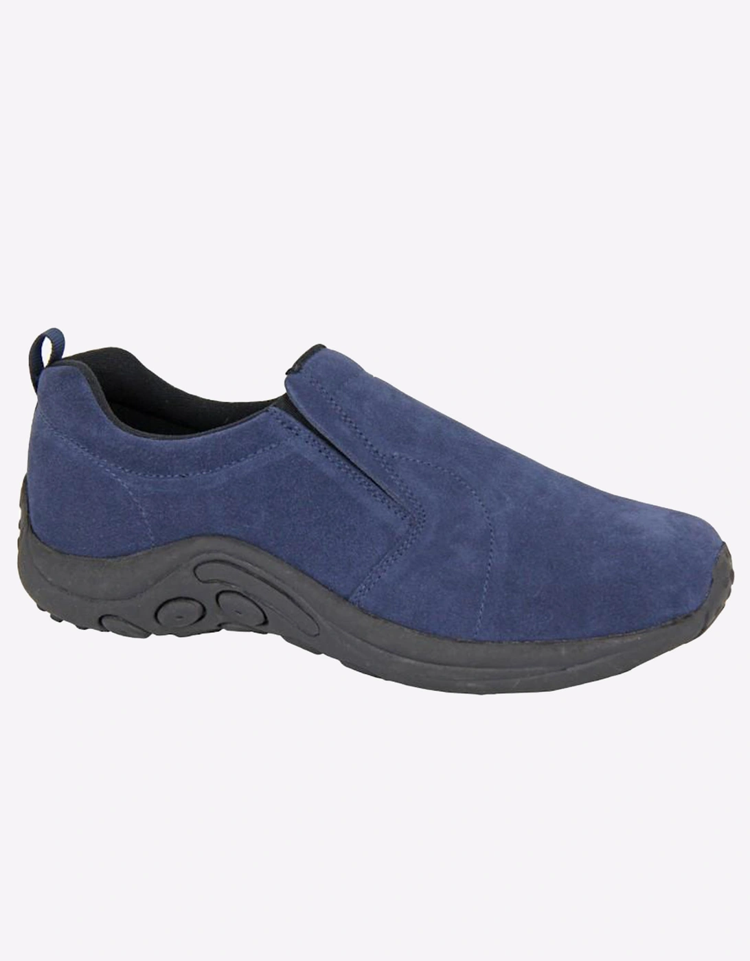 PDQ Ryno Suede Leather Jungle Mens Shoes Navy
