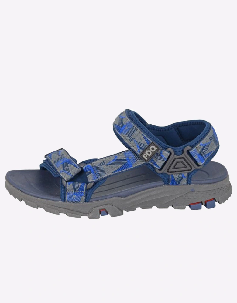 PDQ Renegade Mens Sandals Navy/Grey