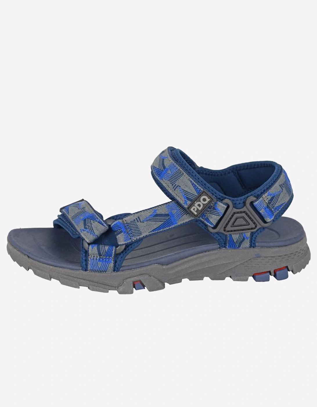 PDQ Renegade Mens Sandals Navy/Grey