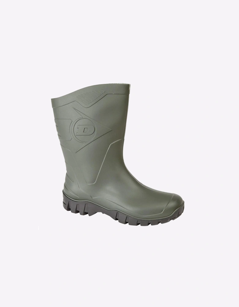 Dunlop Dee Mens Wellingtons Green