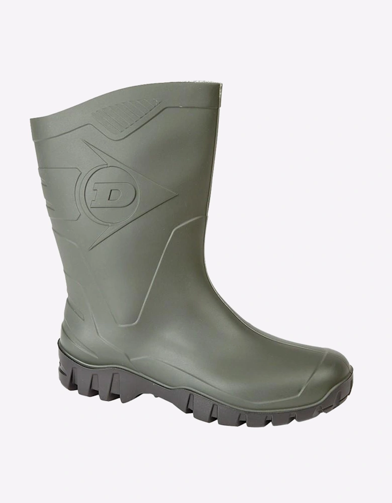 Dunlop Dee Mens Wellingtons Green