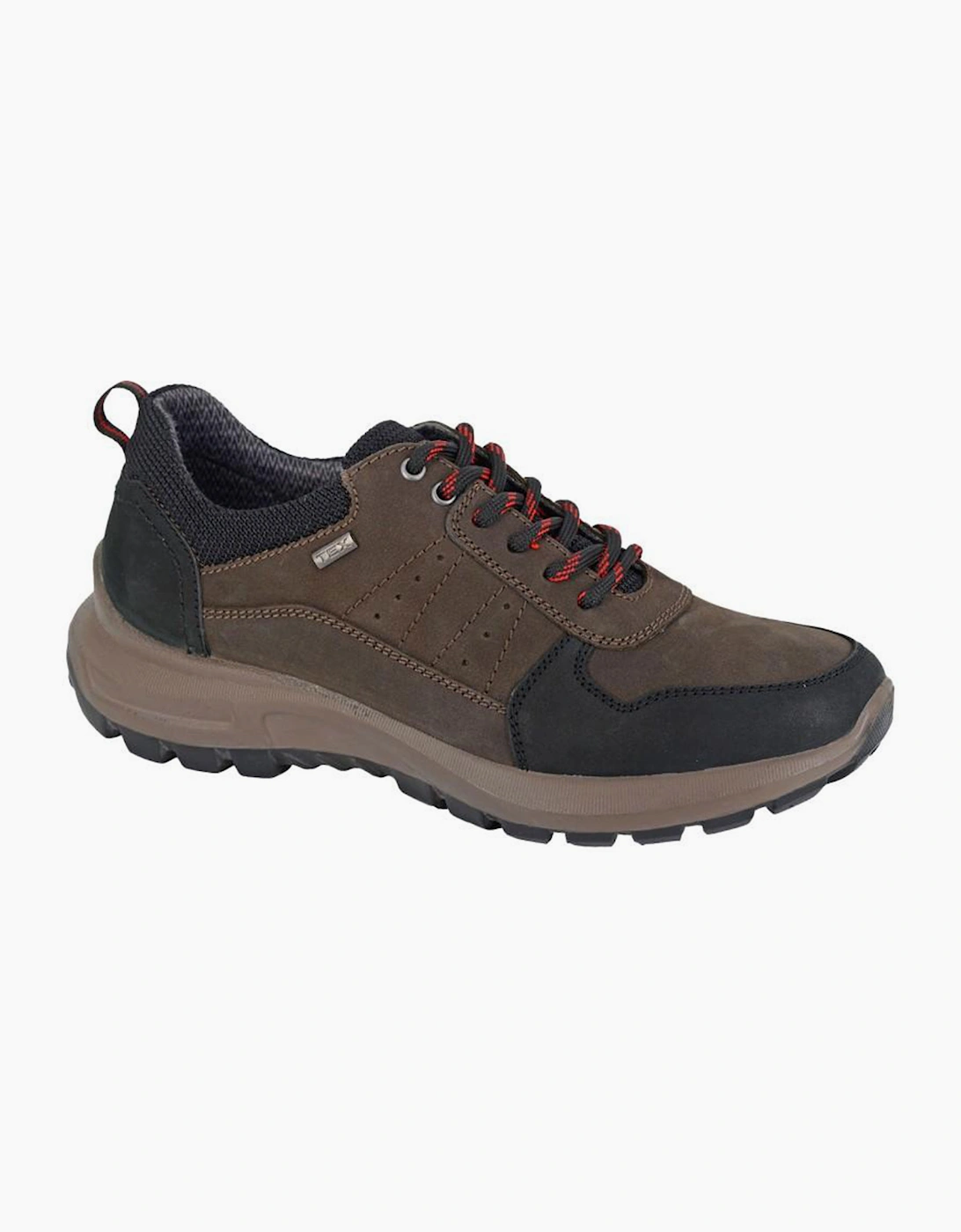 Aztrek Thames Waterproof Mens Trail Shoes Brown