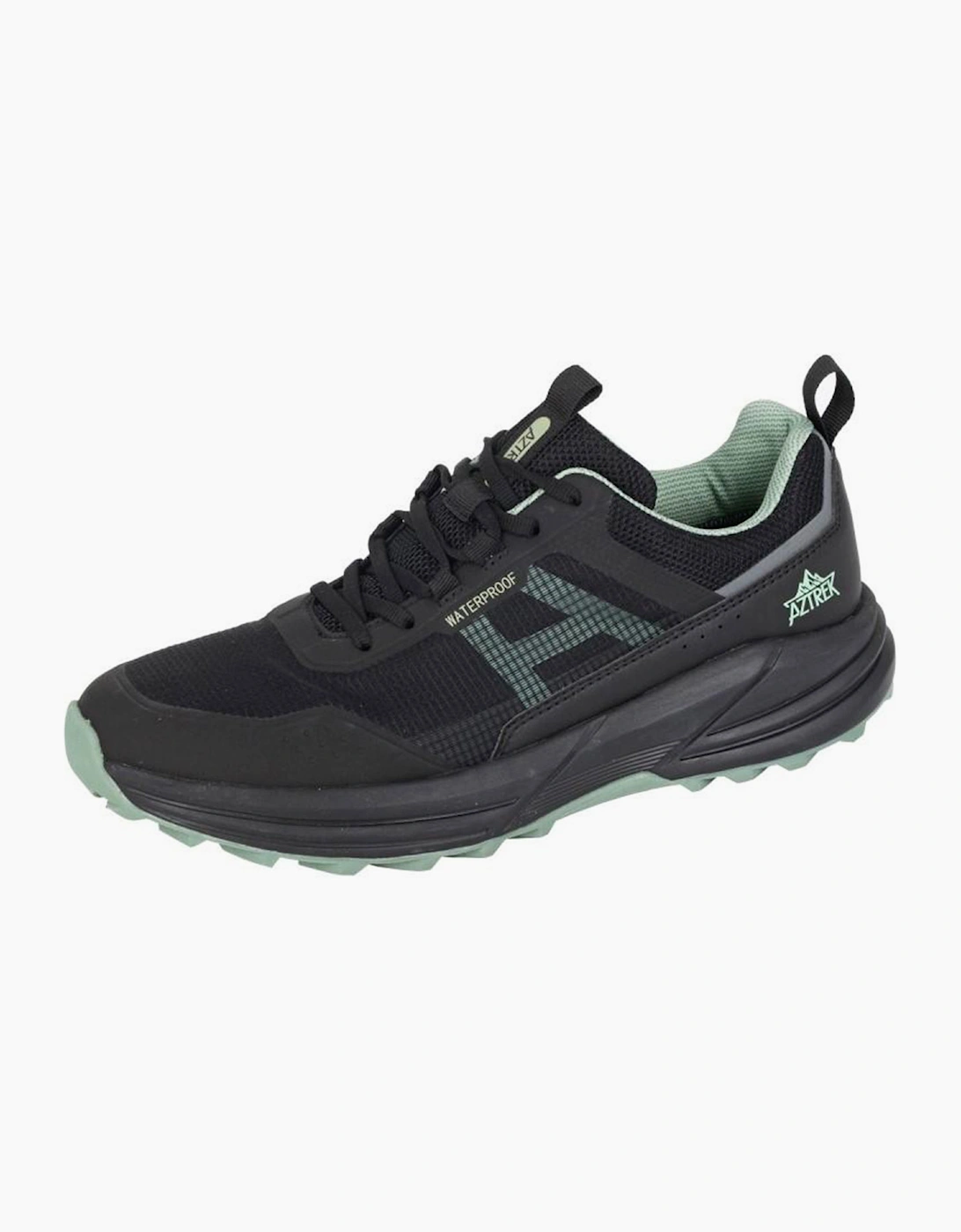 Aztrek Wilderness Waterproof Mens Trail Shoes Black / Cloud