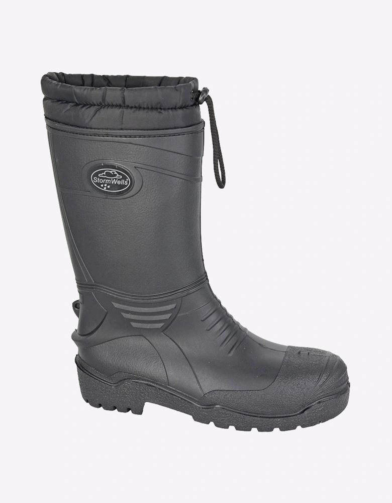 Stormwells Stomwells Polar Wellington Mens All Black