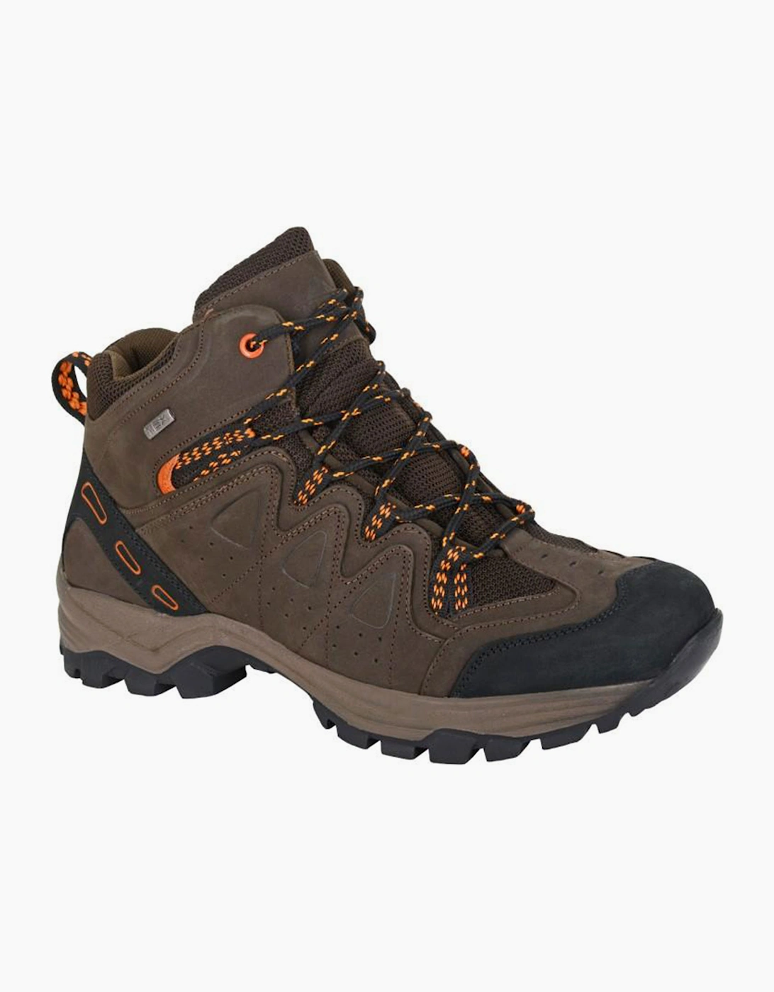 Aztrek Ridgeway Mens Waterproof Hiking Boots Brown