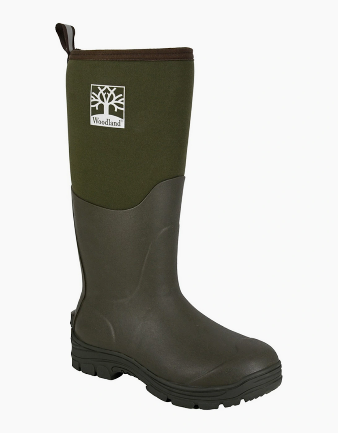 Woodland Fergus Unisex Muck Boots Olive Green