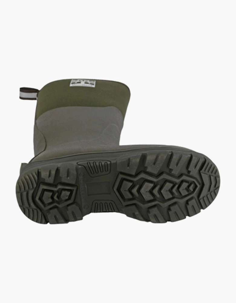 Woodland Fergus Unisex Muck Boots Olive Green