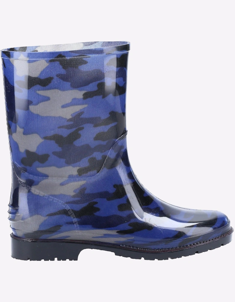 Cotswold Blue Camo Waterproof Junior Boys Navy Camo