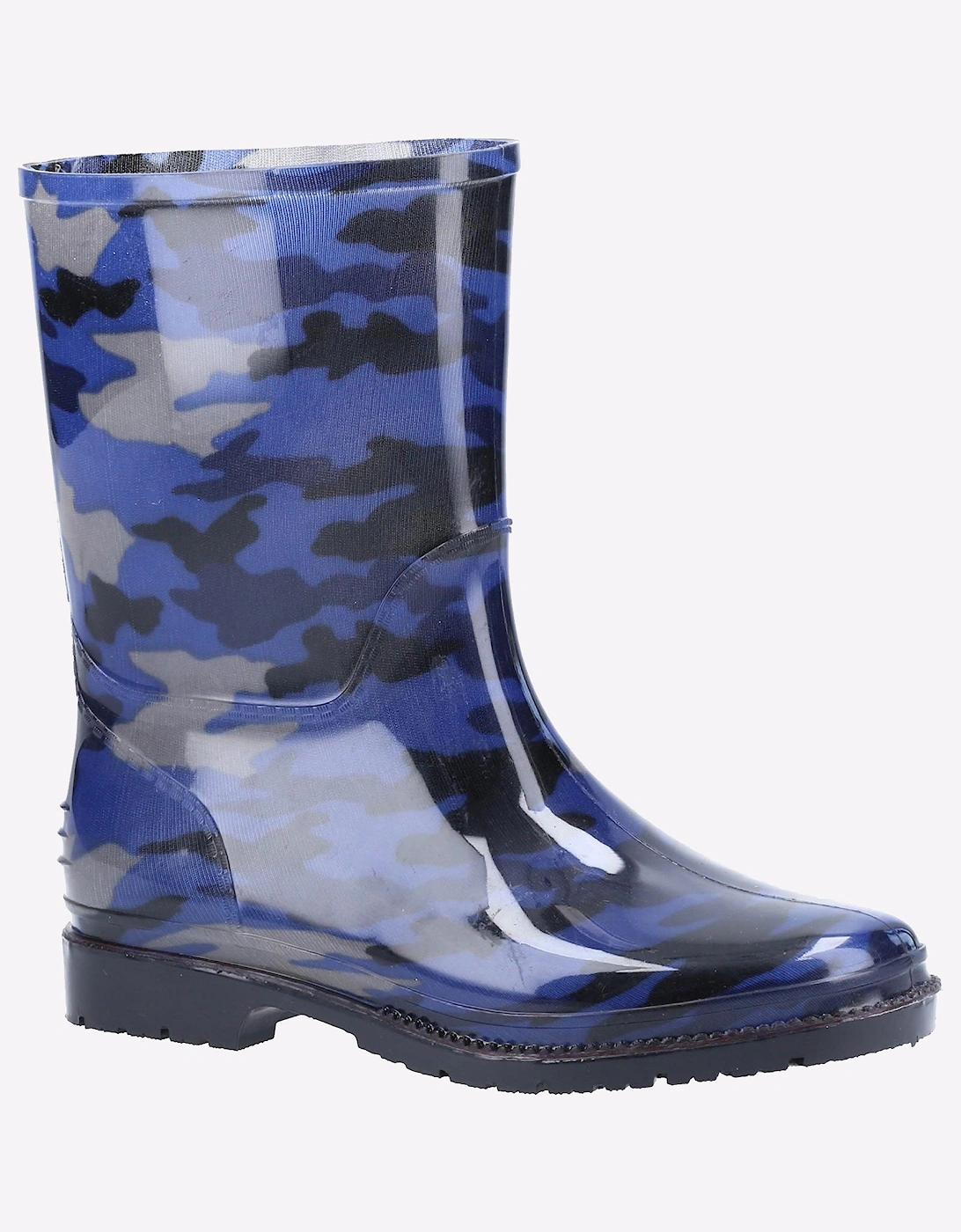 Cotswold Blue Camo Waterproof Junior Boys Navy Camo