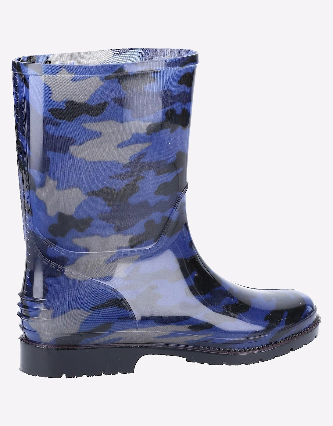 Cotswold Blue Camo Waterproof Junior Boys Navy Camo