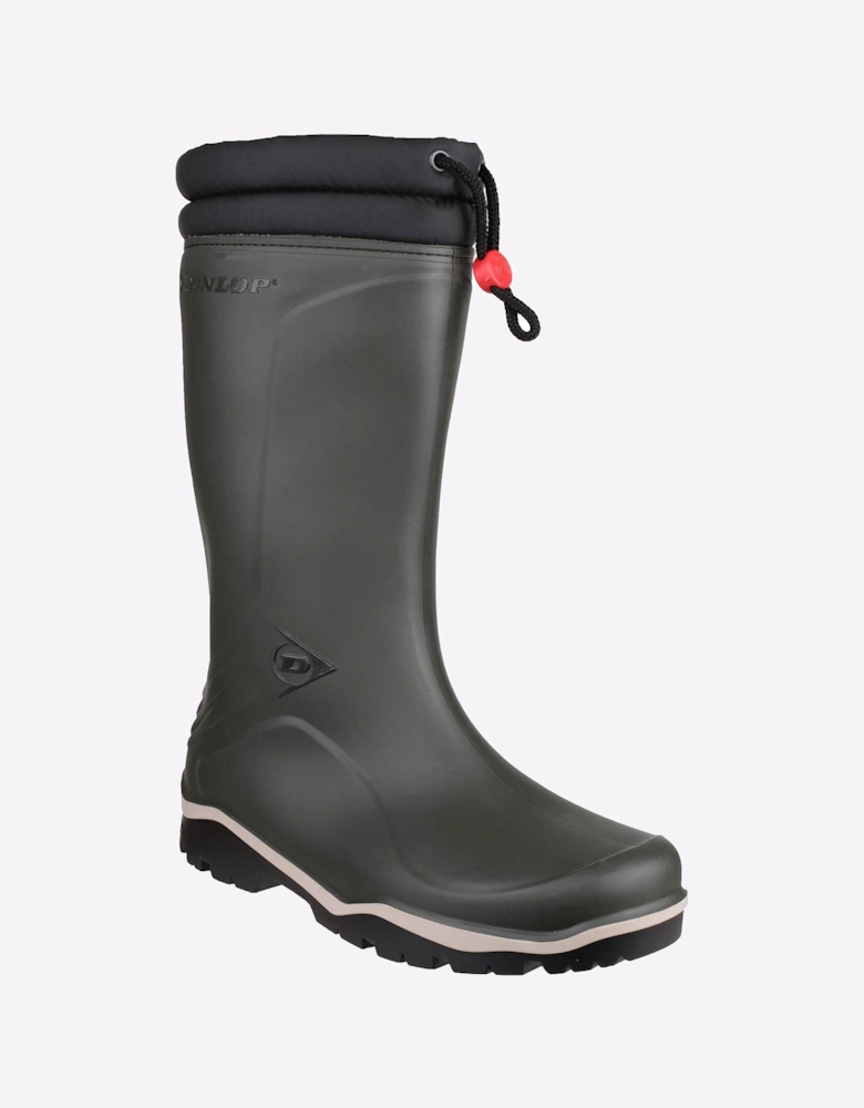 Dunlop Blizzard Waterproof Unisex Wellingtons Green